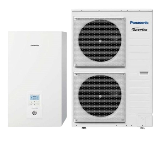 Panasonic Aquarea T‑CAP Bi‑bloc H Generációs hőszivattyú szett, 3 fázisú, 16 kW (KIT-WXC16H9E8) [WH-SXC16H9E8/WH-UX16HE8]